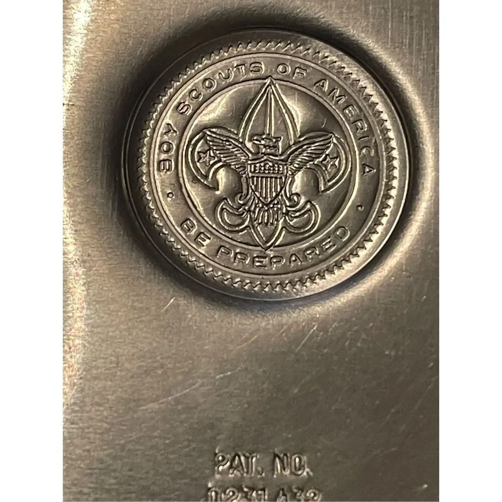 Vintage Boy Scouts of America Aluminum Regal Rectangular Water Bottle Canteen